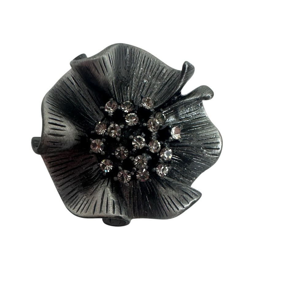 ✅ 3 for $15 ✅ NWT Premier Designs Camille Rhinestone Flower Brooch & Pendant
